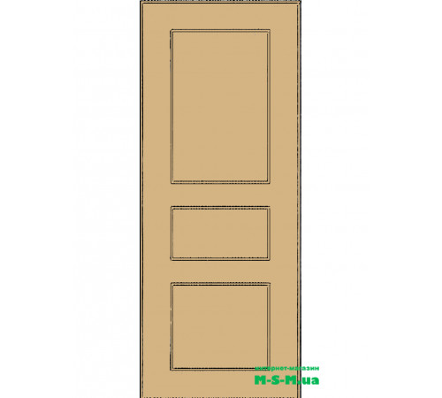 Межкомнатная дверь MSM 83 под покраску.