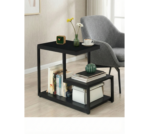 Приставний столик Tab-209: Чорний Мінімалізм та Функціональність