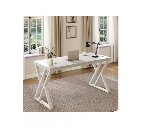 Письменный стол для обучения – 140×60×75 см (металлический каркас)