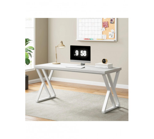 Письменный стол для обучения – 140×60×75 см (металлический каркас)