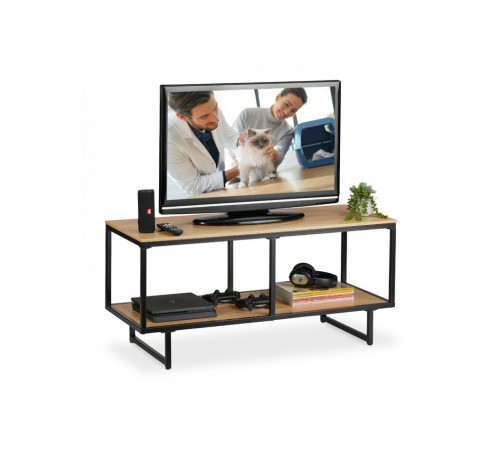 Тумба под телевизор MSMLOFT 120 см - металлическая модель.