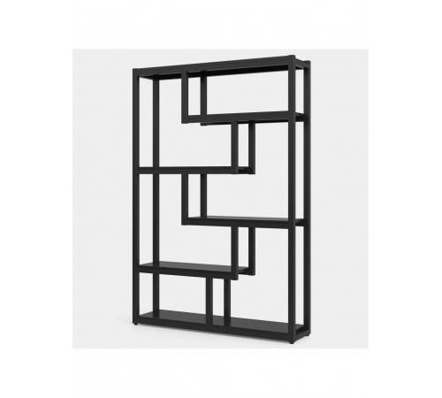 Стеллаж 6-ярусный с полок в шахматном порядке, 175×100×30 см