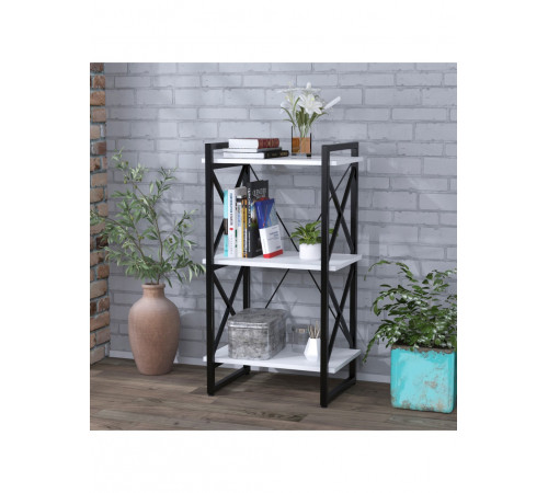 Стелаж Скіф-3-550  MSMLOFT — компактний і стильний стелаж у стилі лофт