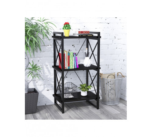 Стелаж Скіф-3-550  MSMLOFT — компактний і стильний стелаж у стилі лофт