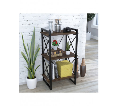 Стелаж Скіф-3-550  MSMLOFT — компактний і стильний стелаж у стилі лофт