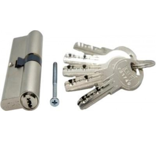 Цилиндр Kale 164SNC 30+10+50=90mm, никель, 5 ключей