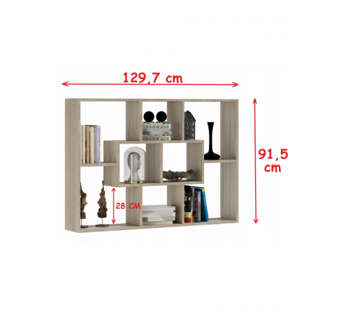 Подвесная полка P2 SONOMA