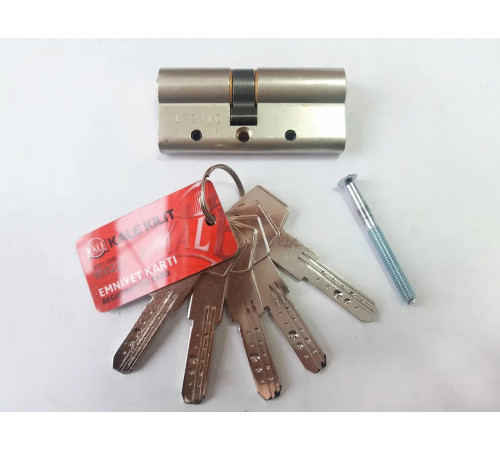 Циліндр Kale 164 DBNE 26+10+32, 62mm, нікель, 5 ключів