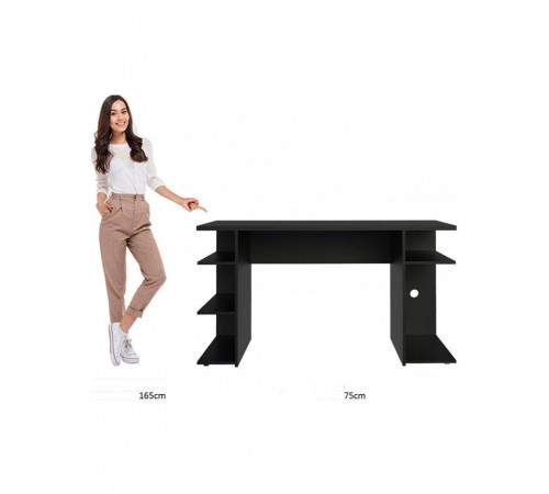 Компьютерный стол Madesa, черный