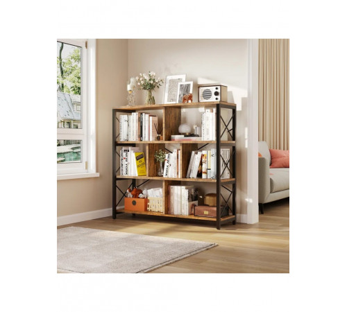 Стелаж Miyashiro — 7 відкритих полиць, ідеальна місткість