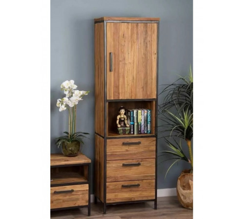 Стеллаж «Кен» – 180×50×40 см, прочный и стильный