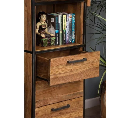 Стеллаж «Кен» – 180×50×40 см, прочный и стильный