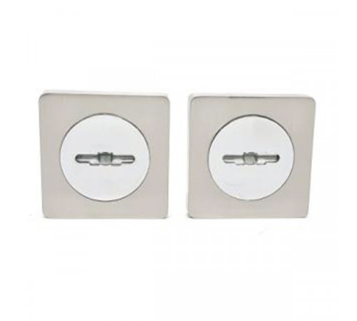 Сувальдная накладка KEDR ET 08 наружная+внутренняя SN/CP сатин-хром