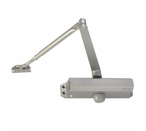 Дверной дотягатель Кале KD-002/50-330 40-65кг серебряный