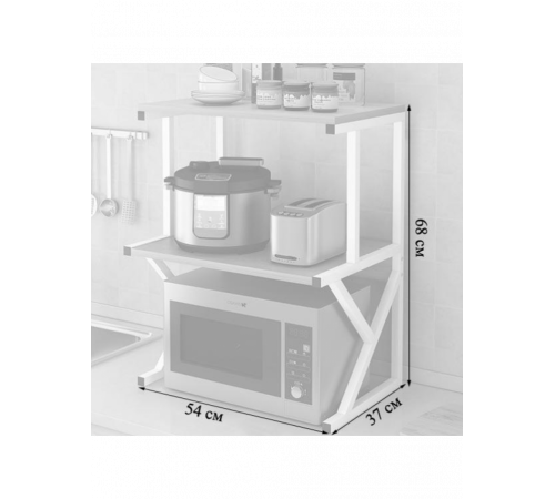 Підставка для мікрохвильової печі у стилі MSMLOFT