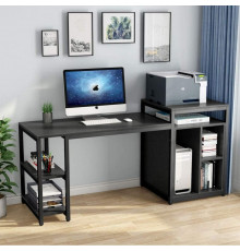 Компьютерный стол для домашнего офиса с полкой