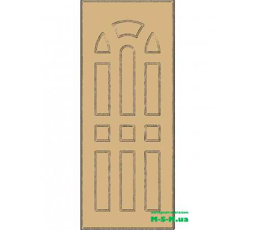 Межкомнатная дверь MSM 83 под покраску.