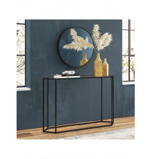 Скляний консольний стіл Cristina