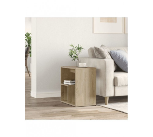 Журнальный столик – дуб Сонома, стиль Лофт, от MSM