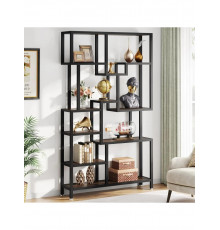 Стелаж з відкритими полицями, коричневий