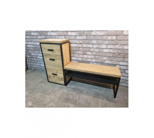 Гардеробна MSM 100х155х30 мм