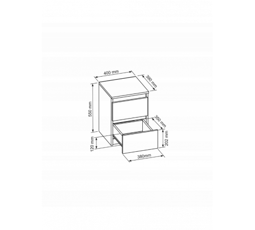 Тумба прикроватная