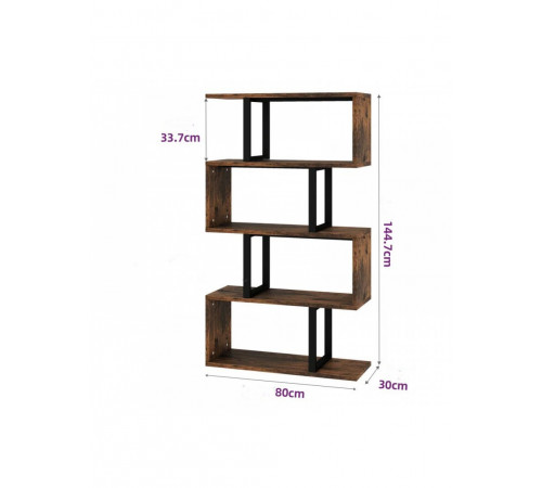 Стелаж 5 полиць MSM — функціональність і стиль у просторі