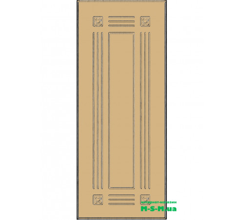 Межкомнатная дверь MSM 83 под покраску.