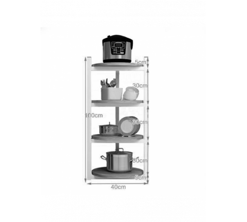 Кутова консоль для кухні в стилі MSMLOFT, каркас металевий