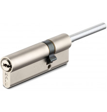 Цилиндр Kale 164SXC 40+10+26=76 мм, никель, 5 ключей, со штоком