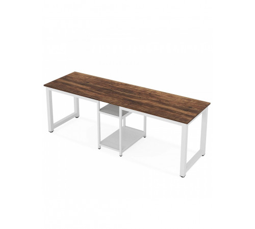 Стол двухместный с полками – 200×60×72 см.