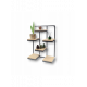 Настінна полиця Loft – 6 полиць