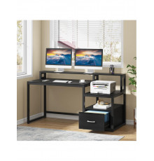 Письмовий стіл з полицями та ящиком для файлів