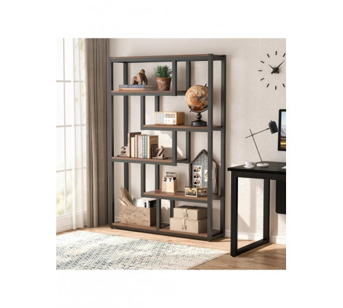 Стелаж “HX” MSM — стильний геометричний 6-ярусний стелаж