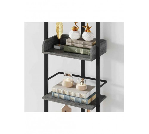 5-ярусний стелаж MSM – вузький та практичний стелаж із п'ятьма полицями.