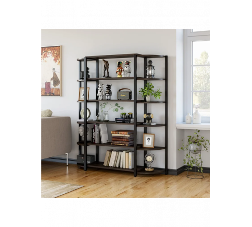 Loft стелаж №3 до офісу – 123,5×33,6×168 см