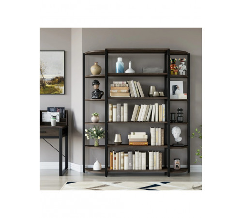 Loft стелаж №3 до офісу – 123,5×33,6×168 см