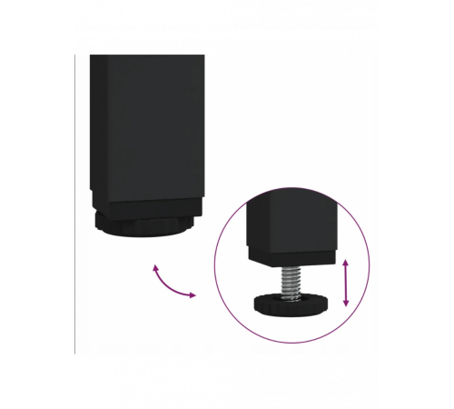 Стелаж 102×28×172 см — вузький високий стелаж  MSM