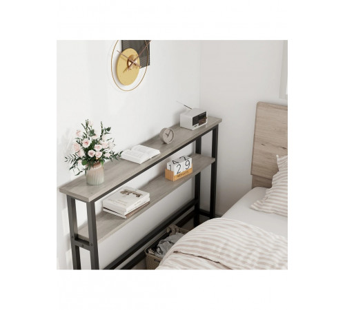 Узкий консольный столик 2-ярусный