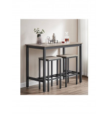 Барний стіл з барними стільцями