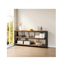 Стіл консольний довгий, коричневий