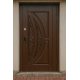 Вхідні двері Вулкан горіх — МДФ накладки, два замки, сучасний стиль