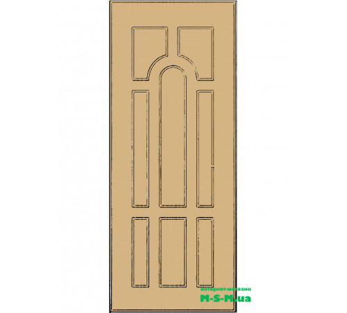 Межкомнатная дверь MSM 83 под покраску.
