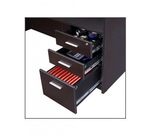 Двосторонній L‑подібний стіл із повною підставкою