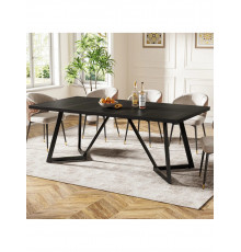 Прямокутний обідній кухонний стіл на 6-8 осіб