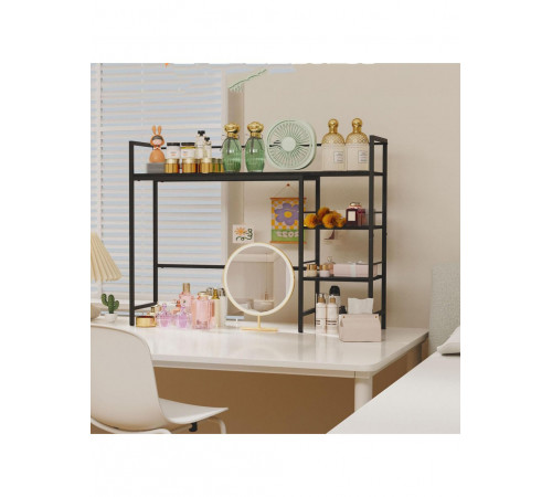 Настільна полиця HavenlyYouth 3-ярусна, чорна