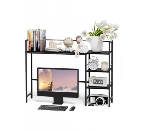 Настільна полиця HavenlyYouth 3-ярусна, чорна