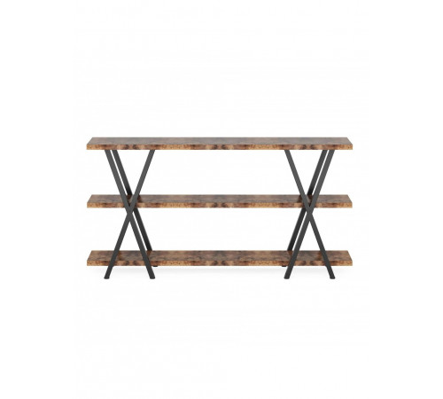 Стіл консольний 3-ярусний з полицями для зберігання