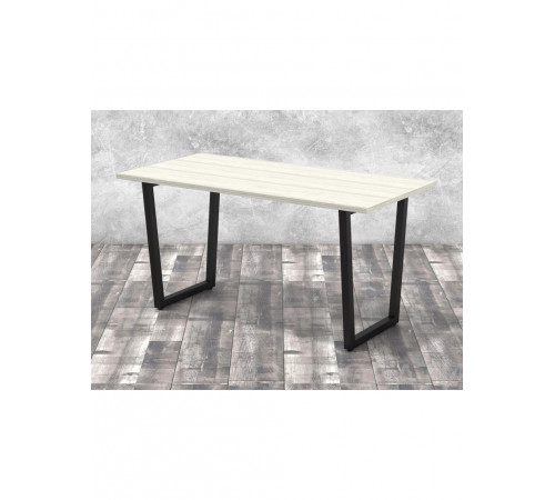 Письмовий стіл Айсберг Loft-08 чорний/білий — MSM Loft