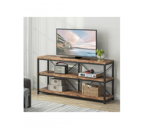 Консольный стол с 3-ярусными полками для хранения